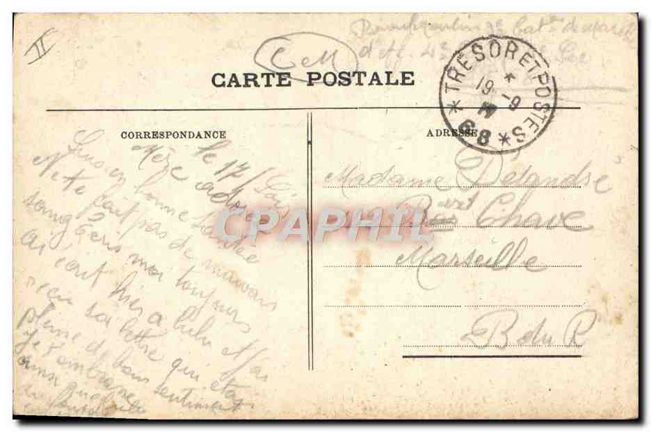 Semi-similitude — Massonnié, édit., Paris. N° 12 — Reverso