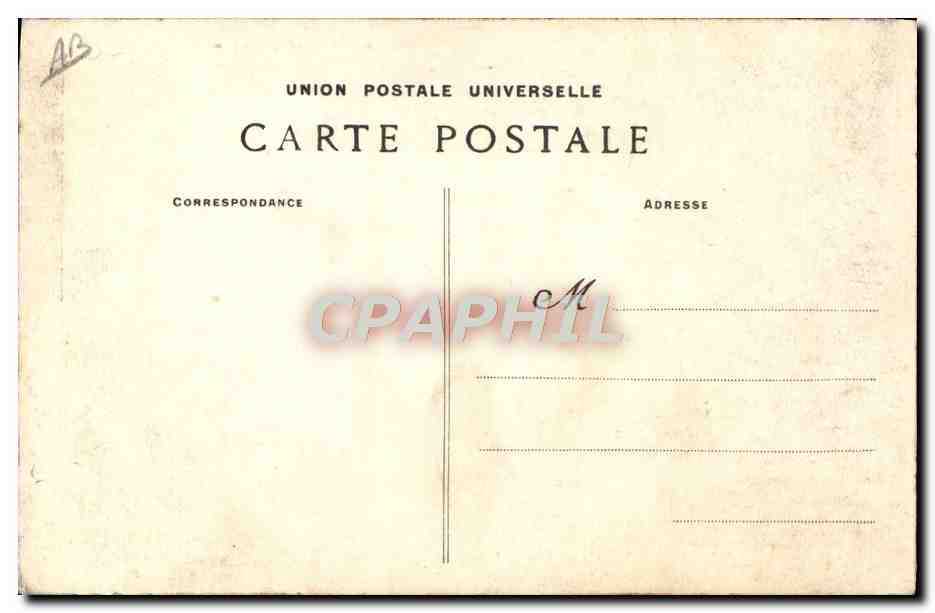 CPA Folklore Vieille fumeuse Bretagne Tabac — Verso