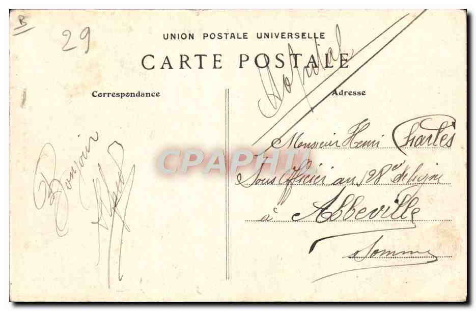 Pont-l'Abbé — Une Brodeuse — Collection Vilarb, Quimper — Reverso