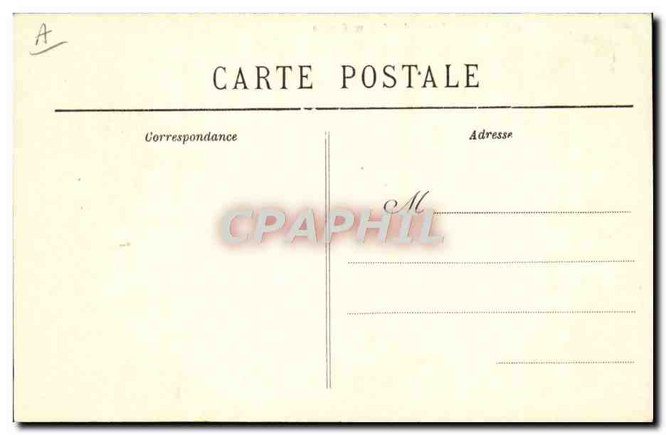 CPA Folklore Rosporden L'entree en Gavotte — Rückseite