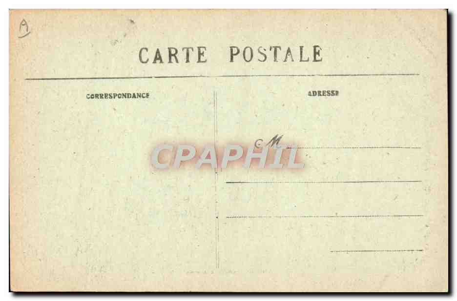 CPA Folklore Costume d'homme de Vannes et des environs  — Verso