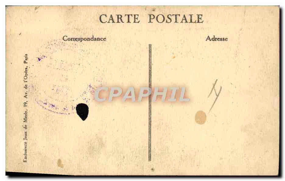 CPM Cinema Violettes imperiales d'Henry Roussell joue par Raquel-Meller  — Rückseite