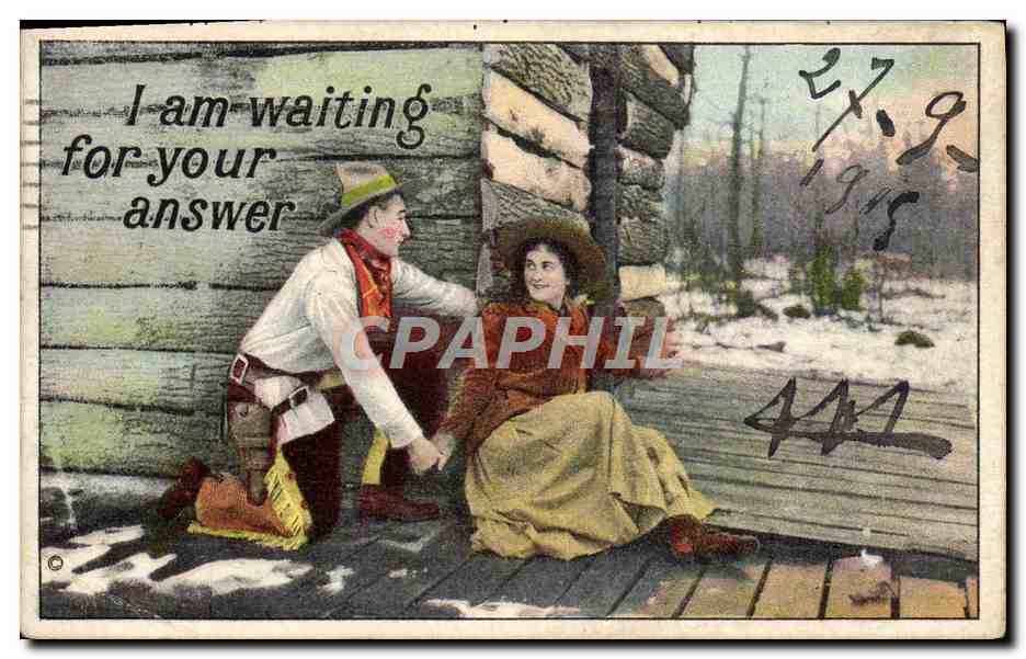 CPA Far West Cow Boy I am waiting for your answer 