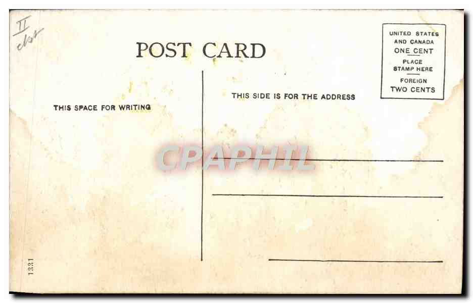 CPA Far West Cow Boy Seminole Indian woman and Child Florida  — Rückseite