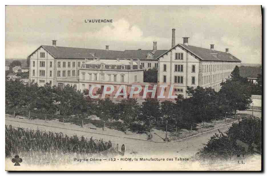 Riom - Die Tabakfabrik — Verlag M.T. I.L. Nr. 152