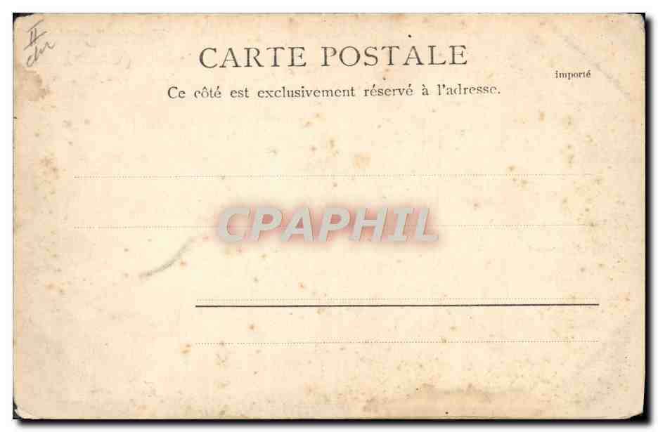 CPA Foret d'Aitone Corse Corsica Les maisons forestieres  — Rückseite