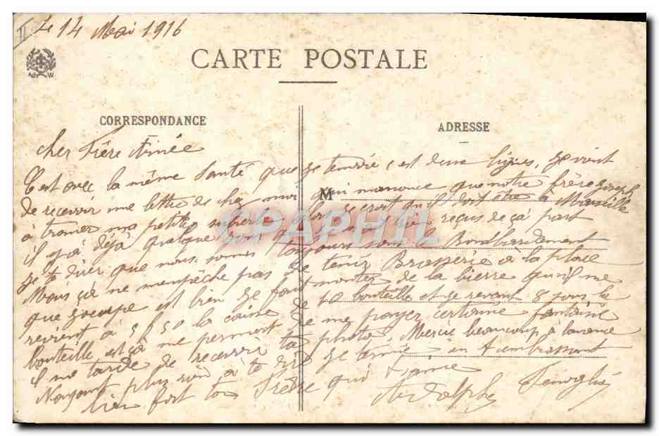 CPA Foret Cols des Vosges Maison forestiere et chapelle de la Chapelotte Vallee de Celles  — Rückseite