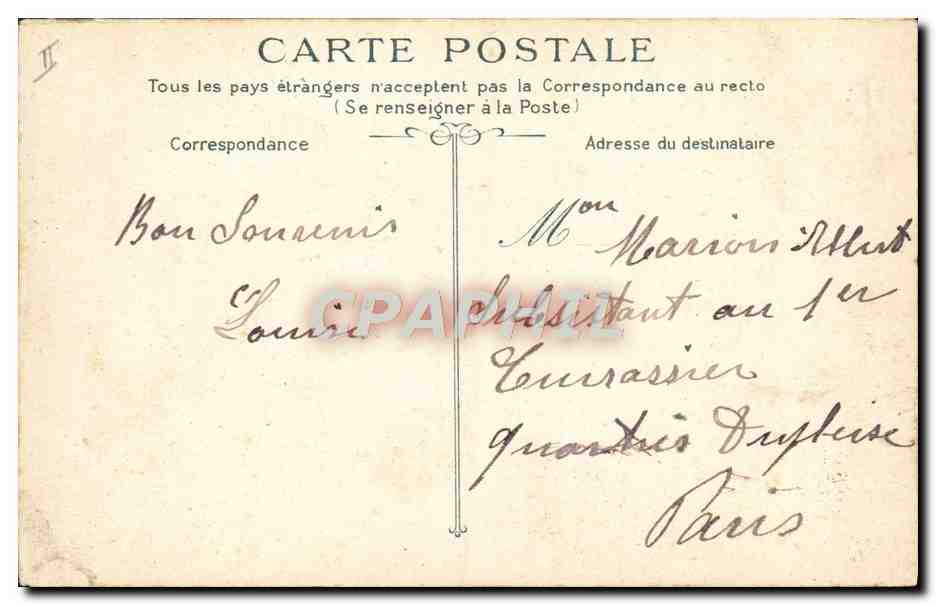 CPA Bateau Paquebot Dieppe La jetee Entree du stearmer France  — Verso