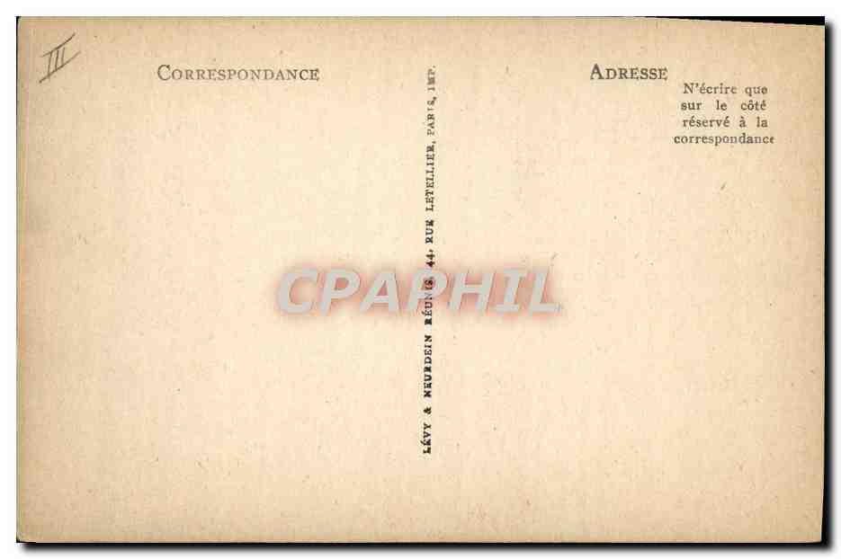 CPA Bateau Paquebot France de la Compagnie Generale Transatlantique — Verso