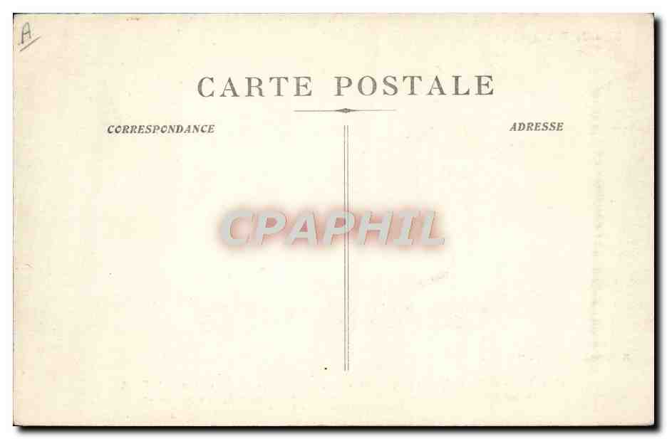 Le paquebot « France » — navire de la Société Générale T.M. — H. Grimaud & Cie, Marseille — Verso