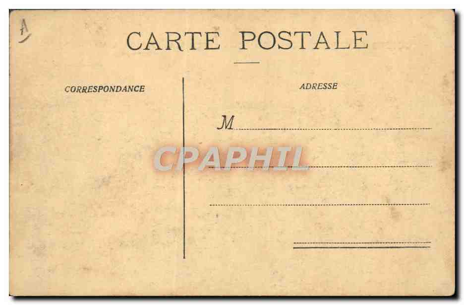 Paquebot FORMOSA — Télégraphie sans fil — Société Générale de Transports Maritimes à Vapeur, Marseille — Verso