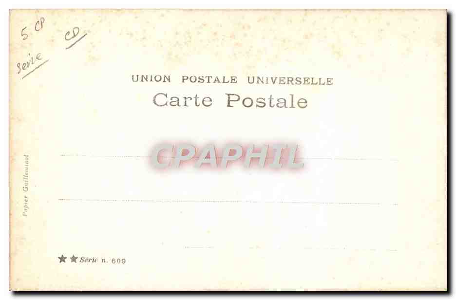 CPA Fantaisie Enfant Lunettes — Verso