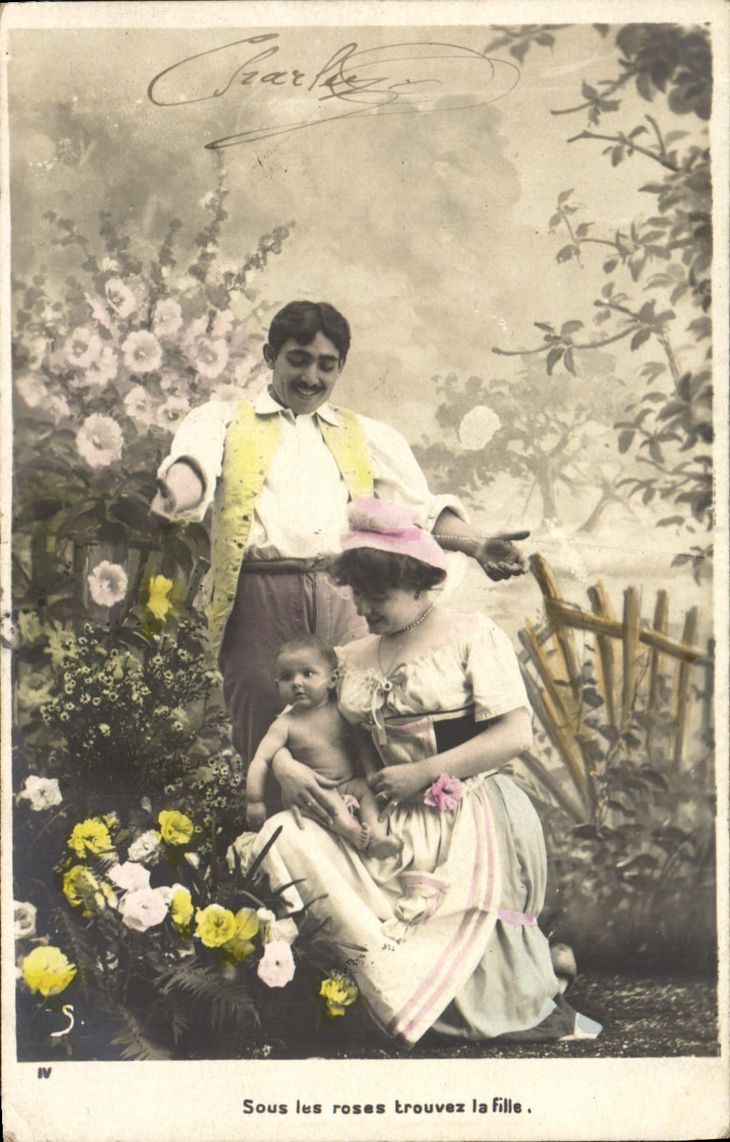 Sotto le rose trova la ragazza — Charles — n° IV