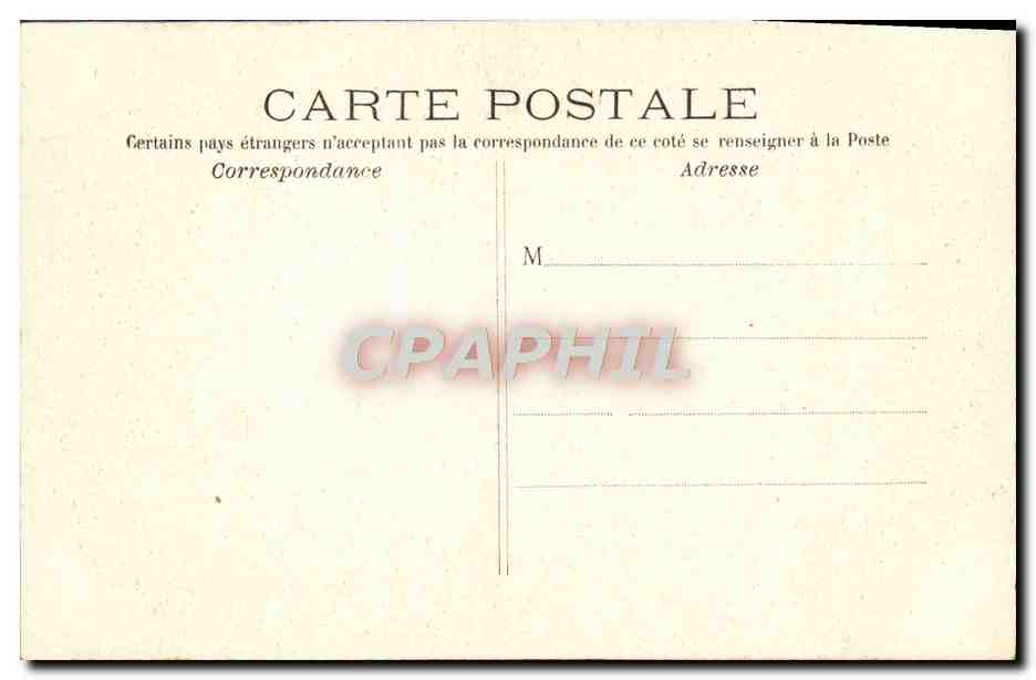 CPA Fantaisie Femme — Rückseite