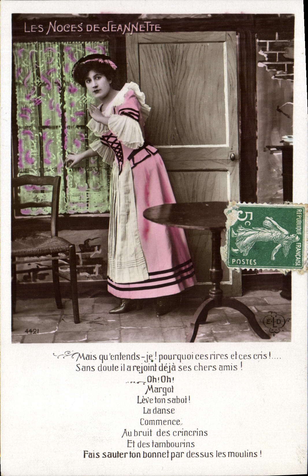 Jeannettes Hochzeit — Theater-Szene — Verlag E.D. n°4421