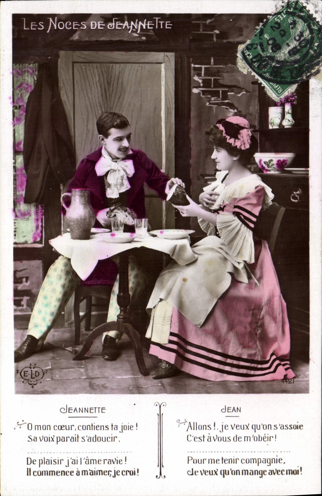 Les Noces de Jeannette — Éditeur E-LD, n° 4421