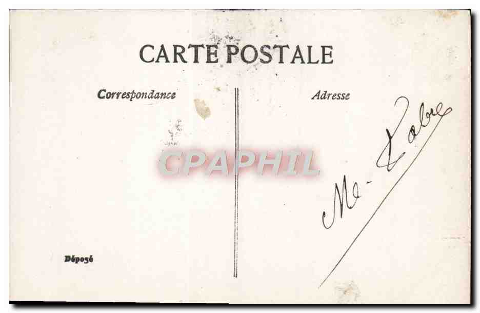 CPA Fantaisie Femme Les noces de Jeannette — Verso