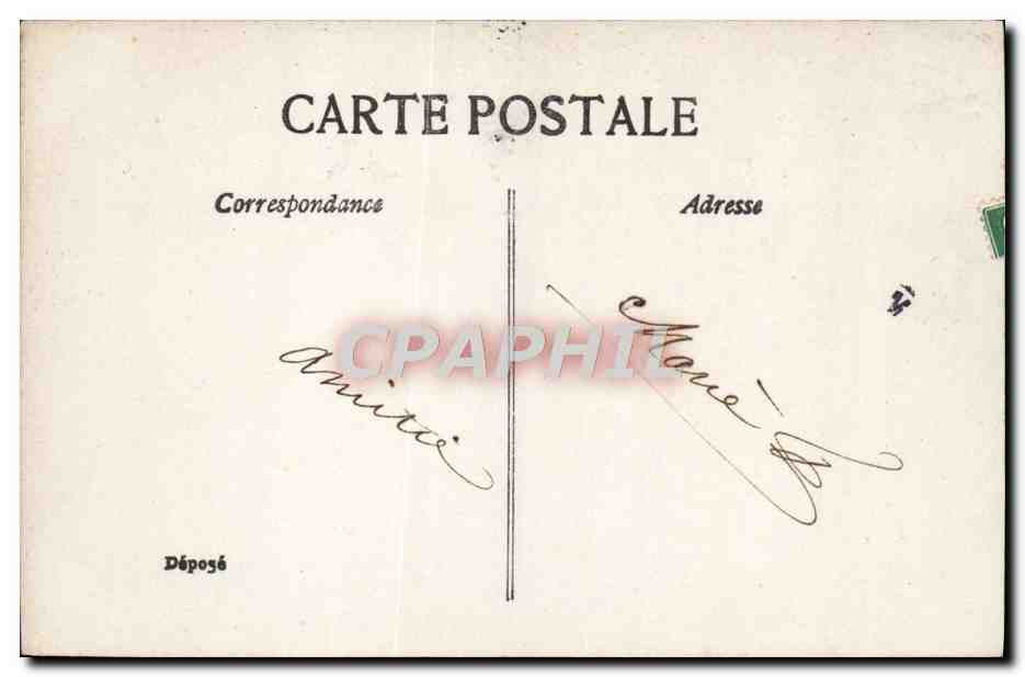 CPA Fantaisie Femme Les noces de Jeannette — Verso