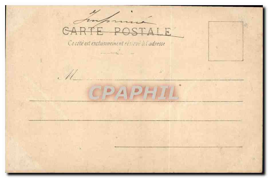 Jeune homme et jeune femme dans un bois — scène de refus — Éditeur: Furelli Frères, Paris, n° 97335 — Verso