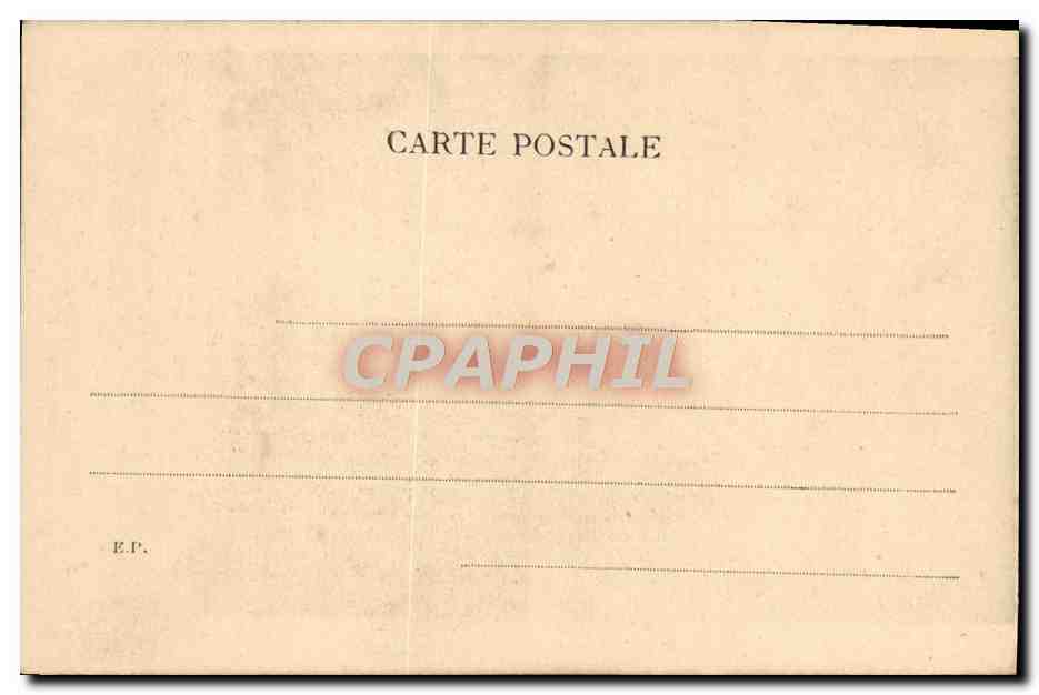 Le Plege. Mademoiselle! — scène de théâtre — E.P. n°2 — Verso