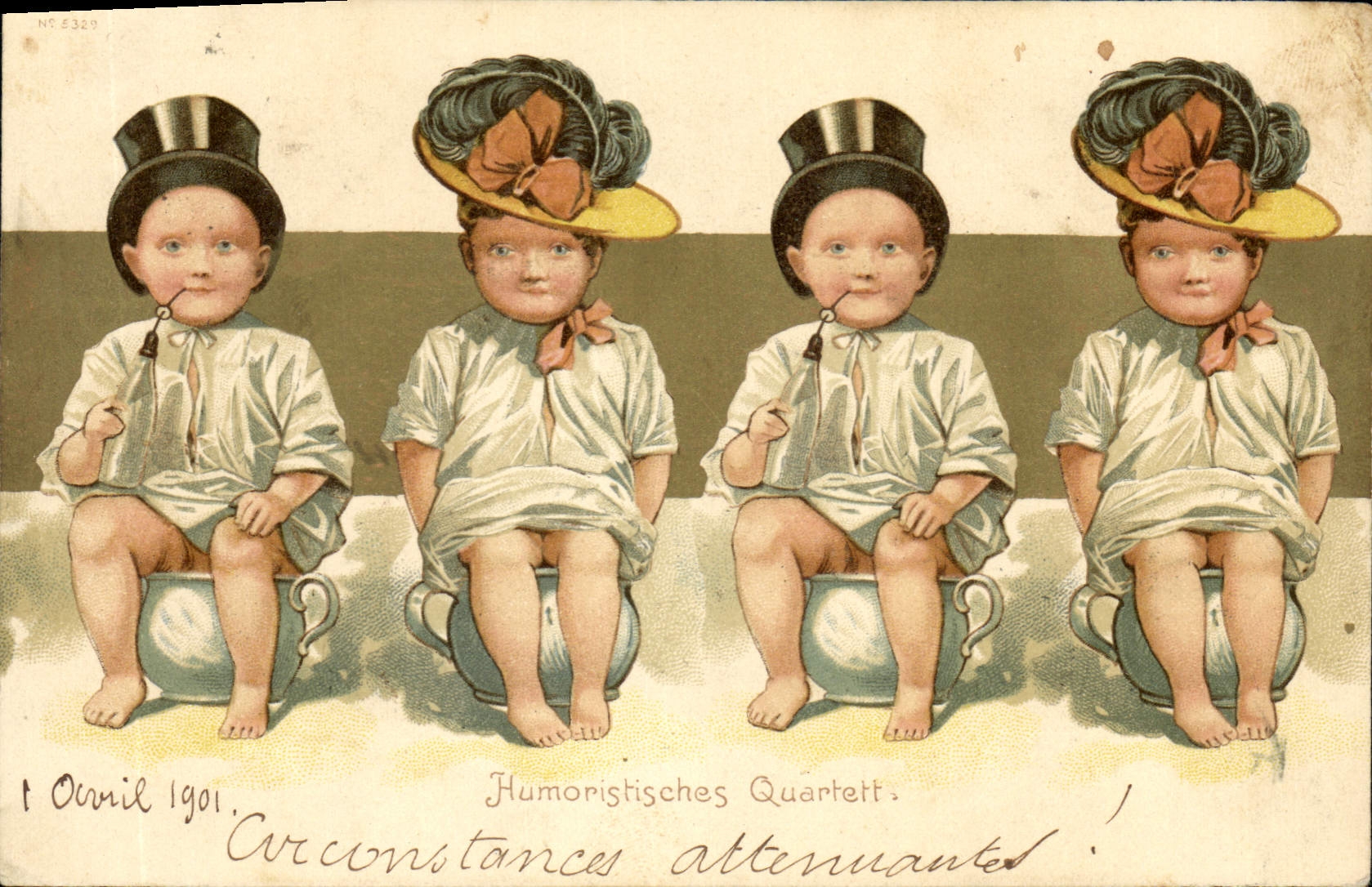 CPA Fantaisie Enfants