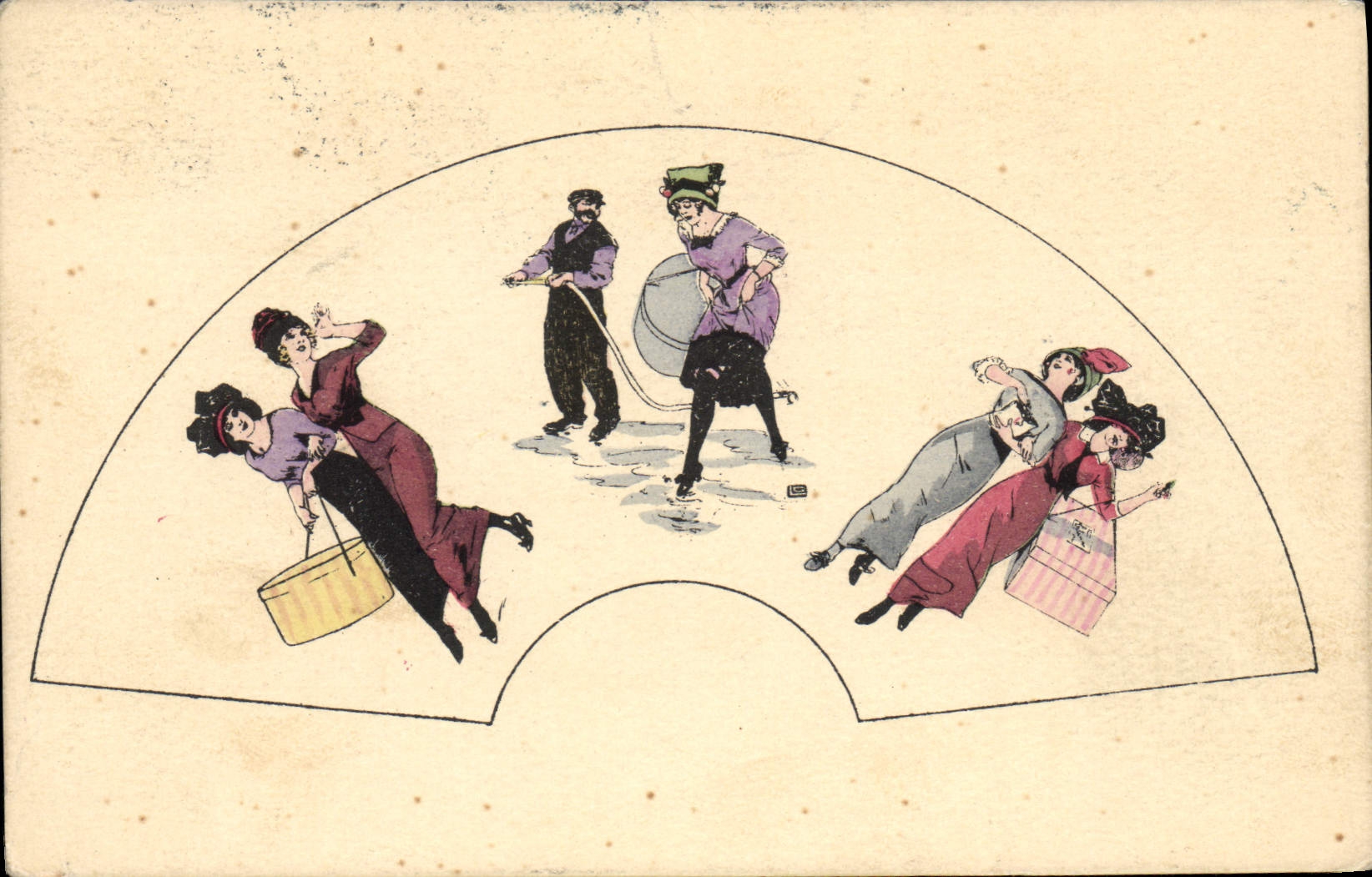 CPA Fantaisie Illustrateur Femmes Leonnec