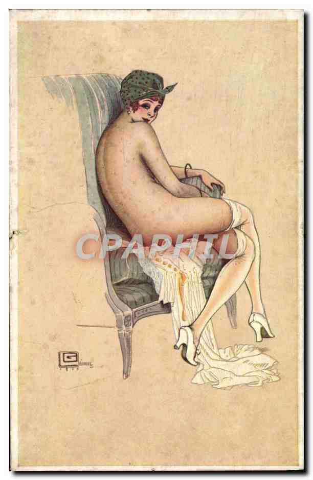 CPA Fantaisie Illustrateur Leonnec Femme