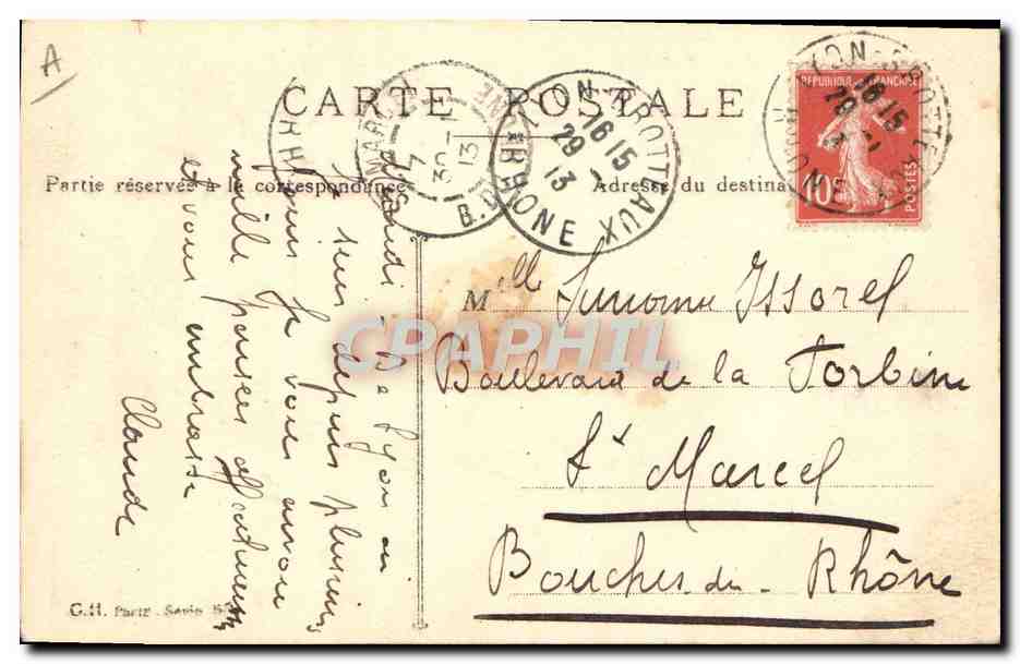 CPA Fantaisie Illustrateur Leonnec Femme — Verso