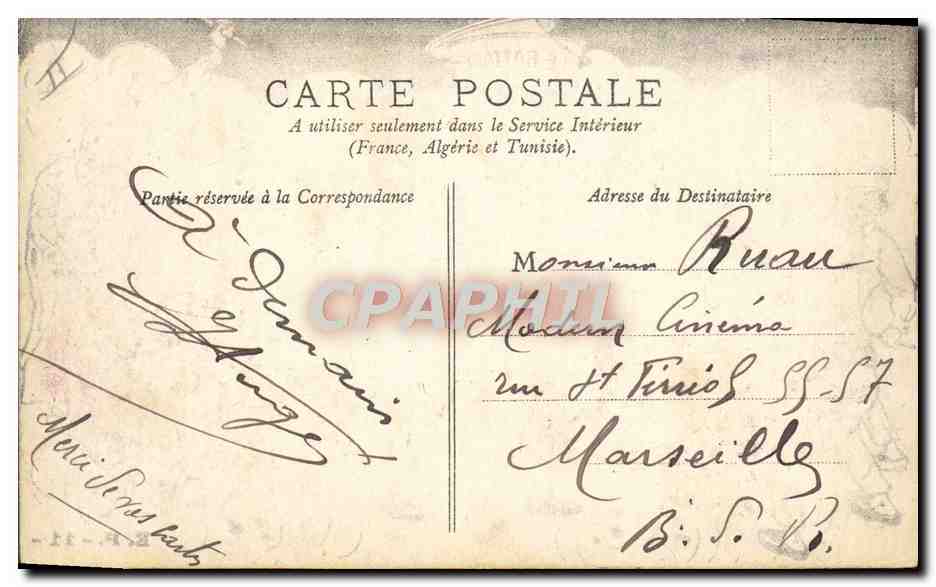 Battage des couvertes — caricature militaire — E.P.-11 — Verso
