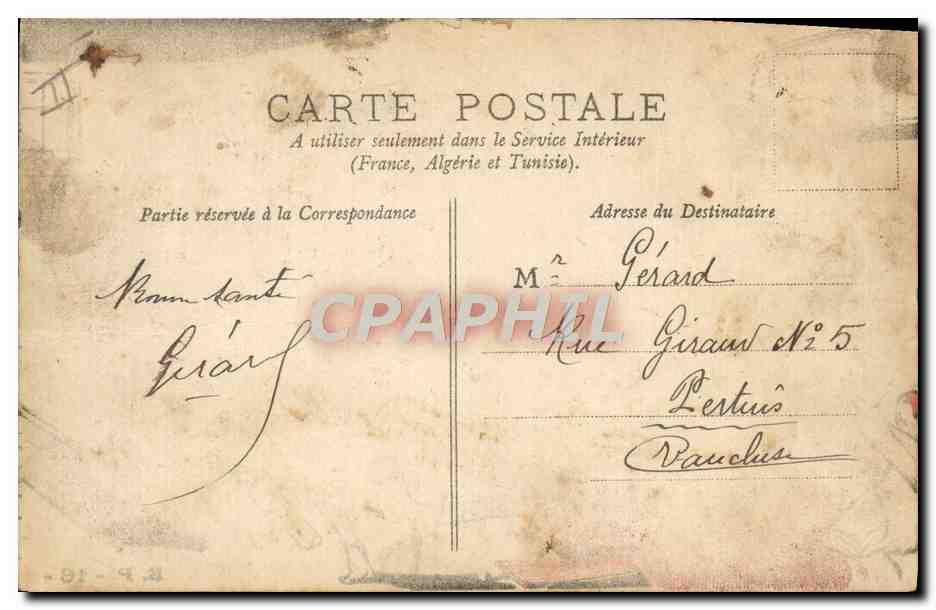 Scène de voyage — Soldats dans un wagon — Éditeur E.P. - 16 - — Reverso