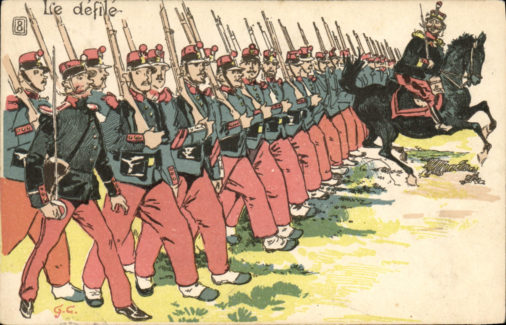 Lie défile — G.C. — n°8