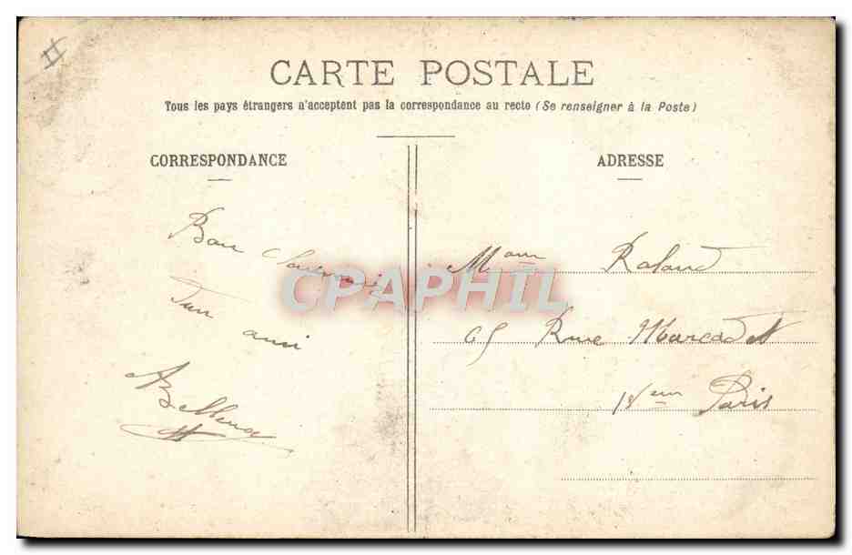 Partie de balais ! — Paris — E.R. Paris — Verso