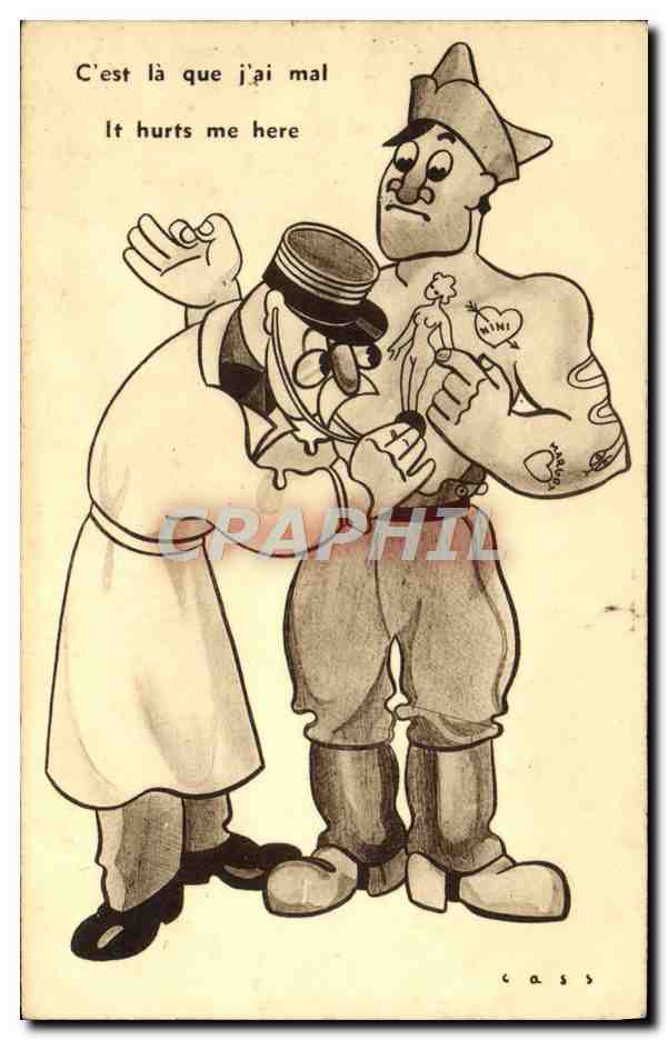 CPA Fantaisie Militaria Illustrateur Cass 