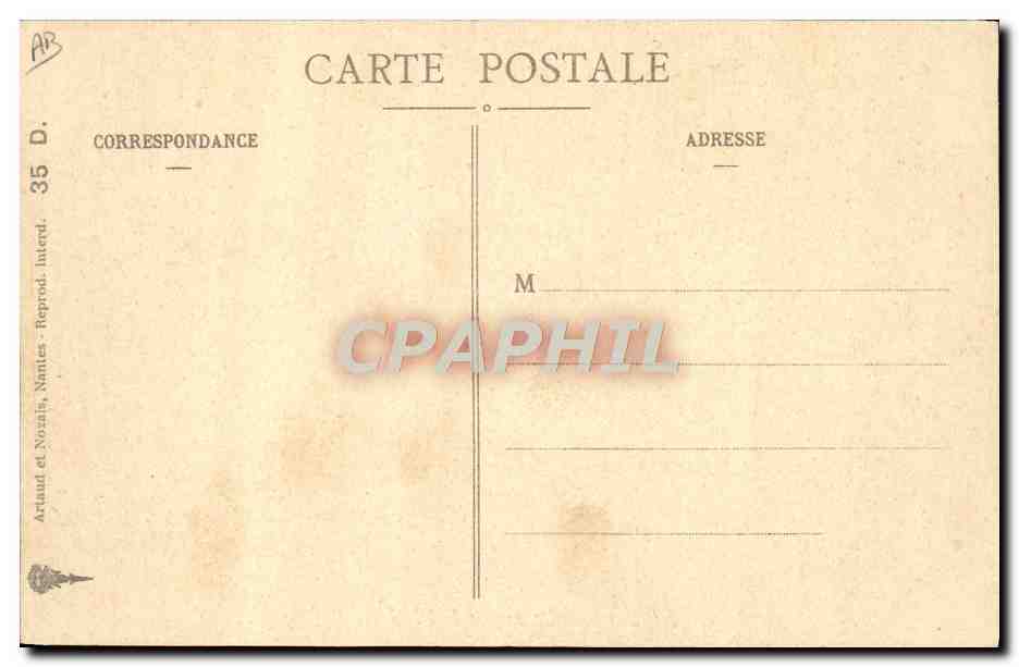 CPA La Bretagne Tout sour le meme toit Folklore  — Verso