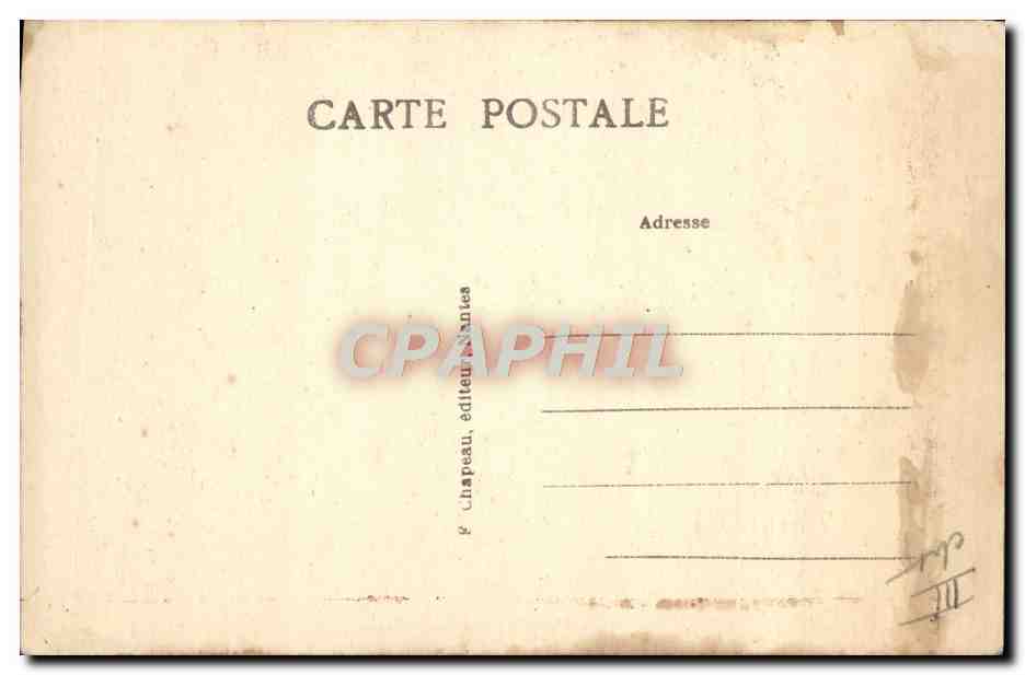 CPA Bretagne vers 1850 Les coiffes de Guerance  — Rückseite