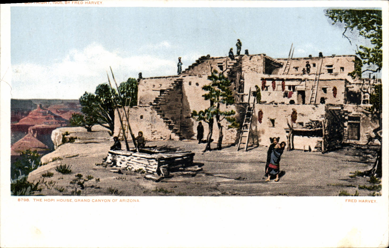 CPA Indiens The Hopi house Grand Canyon of Arizona 