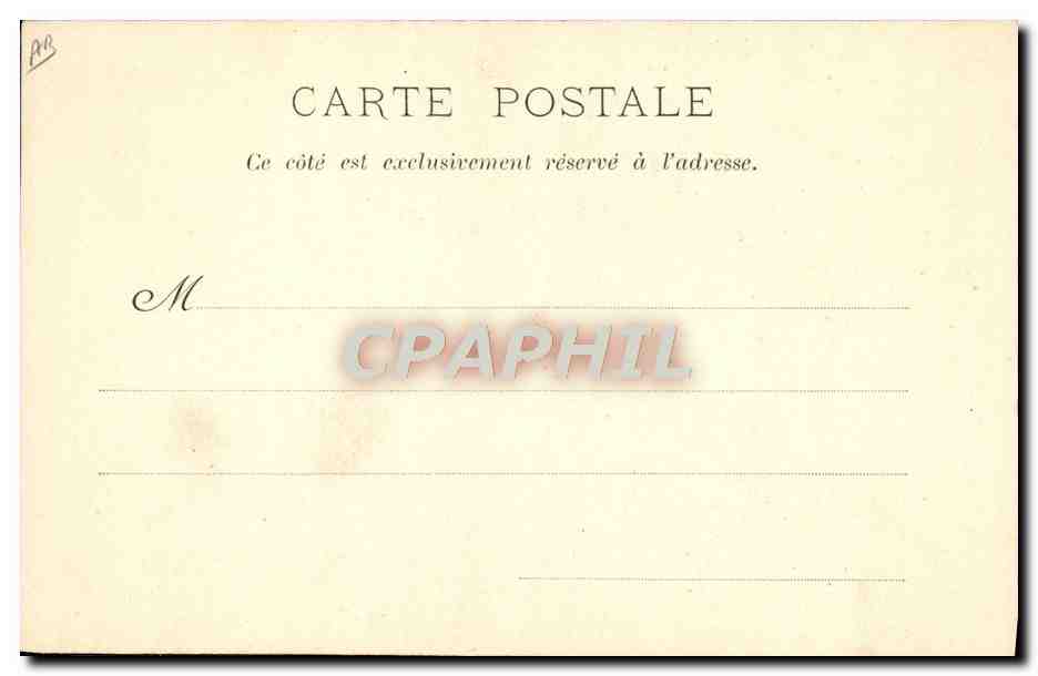 CPA Folklore Chanson J'ai du bon tabac — Verso