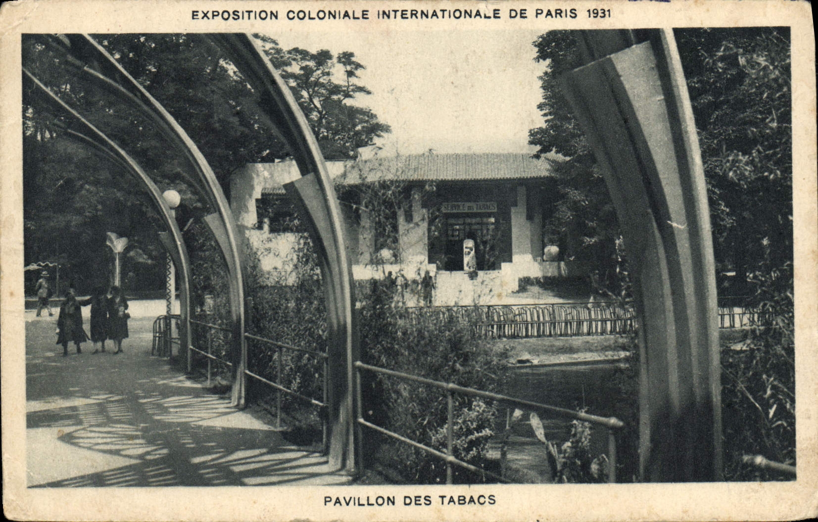 CPA Paris Exposition coloniale internationale 1931 Pavillon des tabacs 