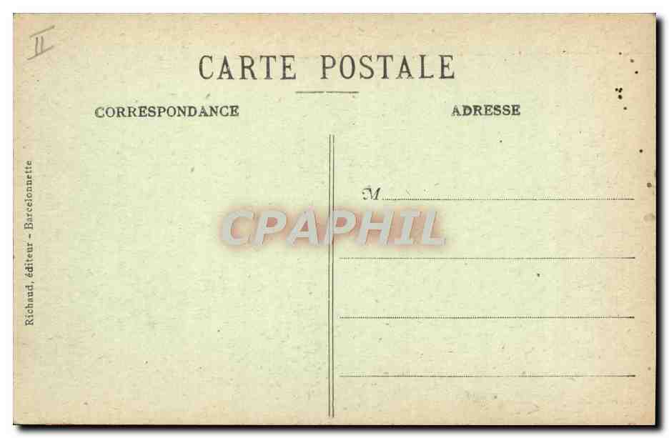 Lac de LA MADELEINE — Frontière d'Italie — Le Refuge et la Maison Internationale — Les Alpes Pittoresques, n°74 — Verso