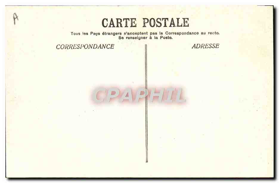 CPA Environs d'Uriage les Bains Le plateau et maison forestiere de Premol — Rückseite