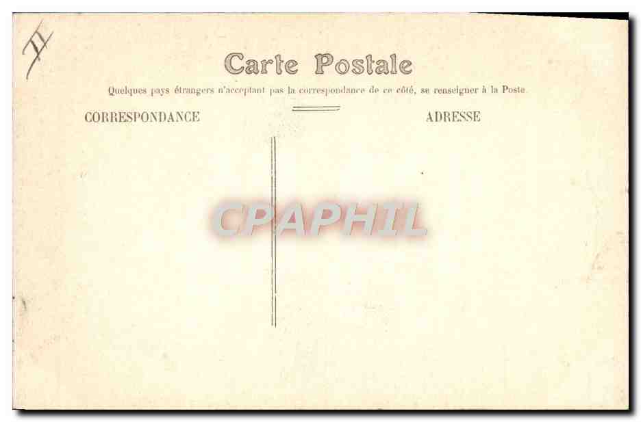 CPA Beauvais Bois du parc Maison du garde — Rückseite