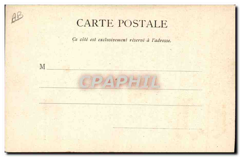 CPA Paysans Bineur et cueilleuse  — Verso