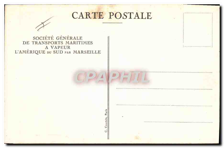 Cabine de 2e intermédiaire à 4 places — S.G.T.M. — Verso