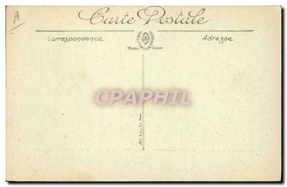 CPA Bateau Paquebot France Cie Generale Transatlantique — Verso
