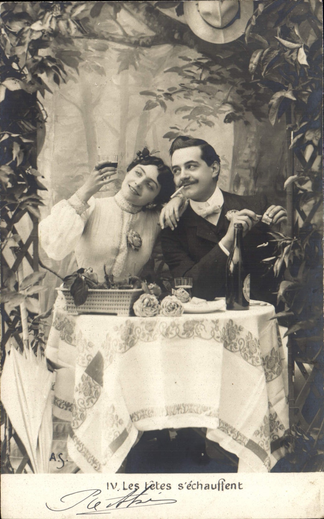 Köpfe erwärmen sich — IV — A.S. / Berthier