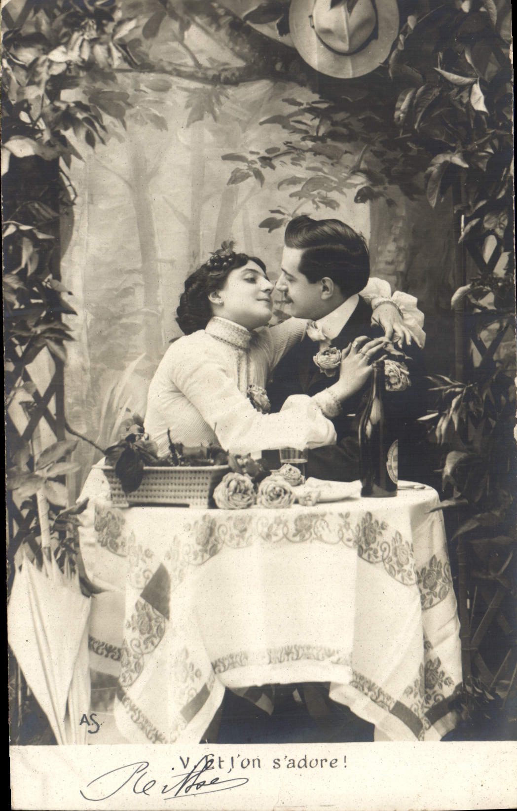 CPA Fantaisie Femme 