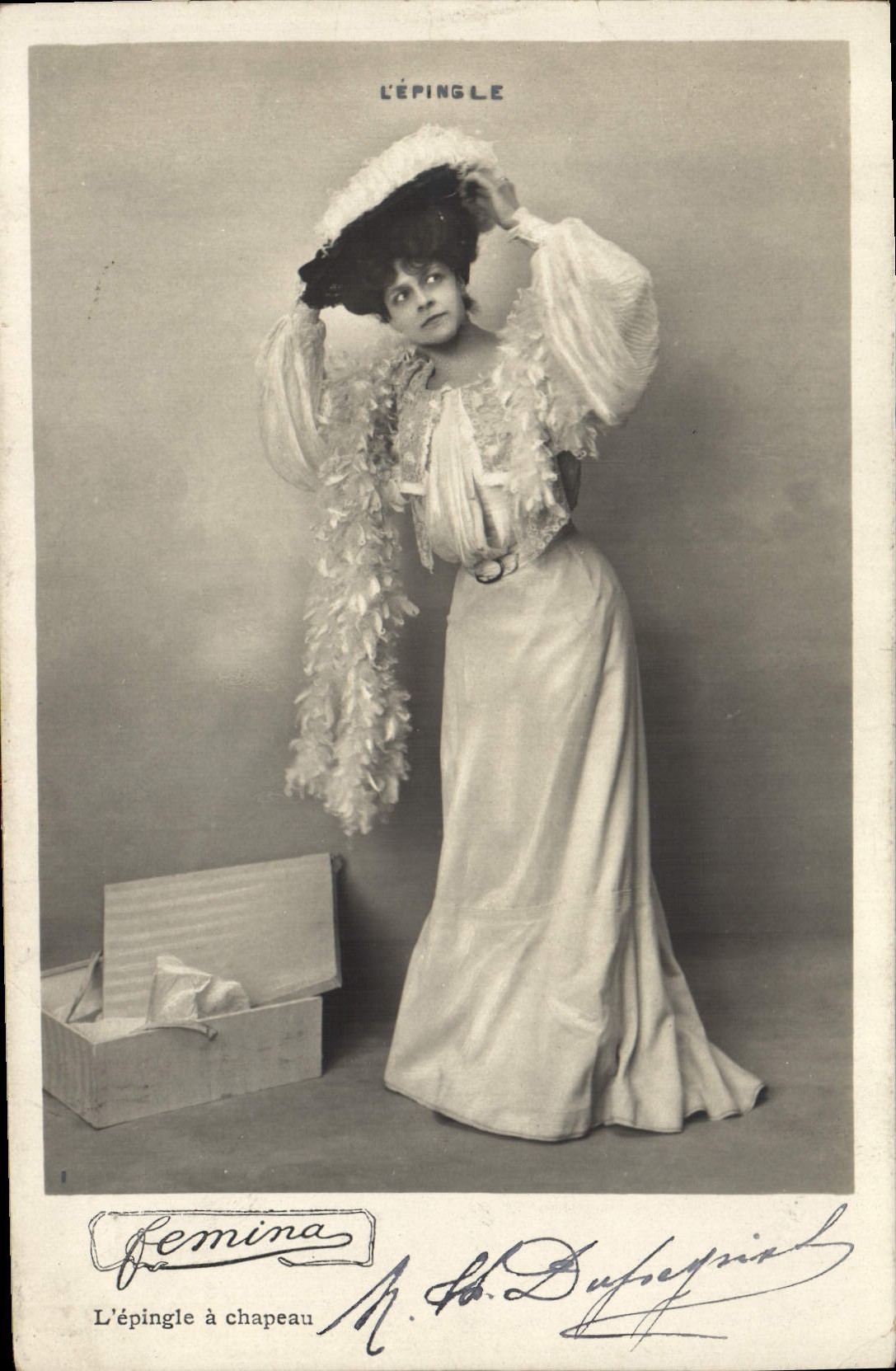 L'Épingle à chapeau — M. H. Dufeyrin — Éditeur Cemina