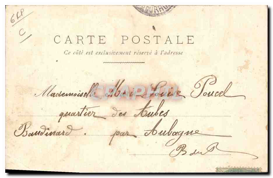 CPA Fantaisie Enfant Homme L'annee nouvelle — Rückseite