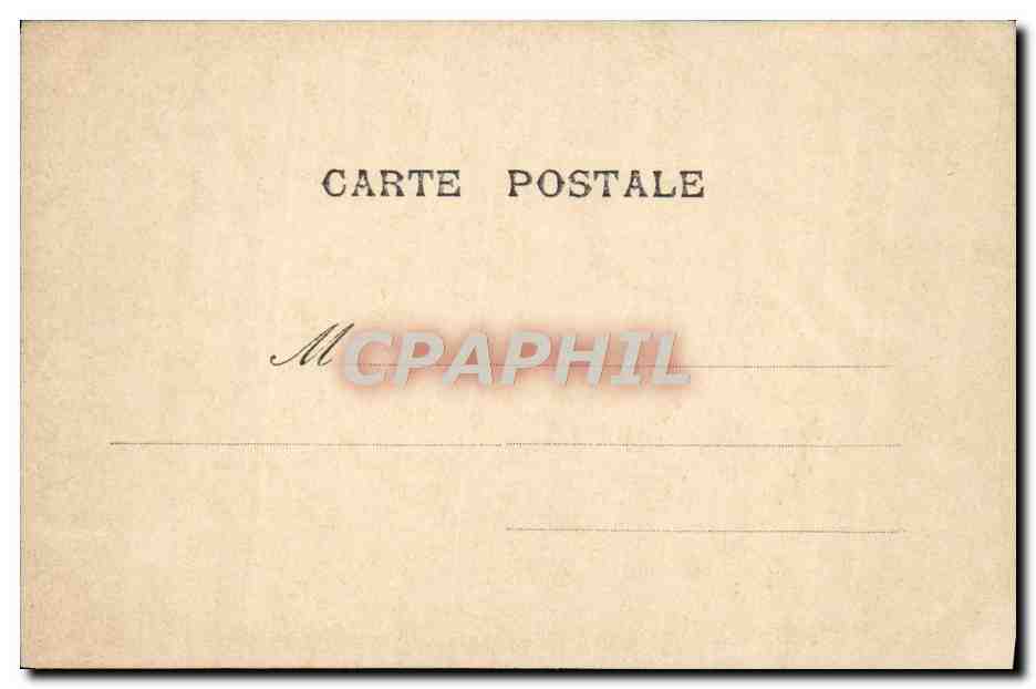 CPA Fantaisie Enfants — Verso