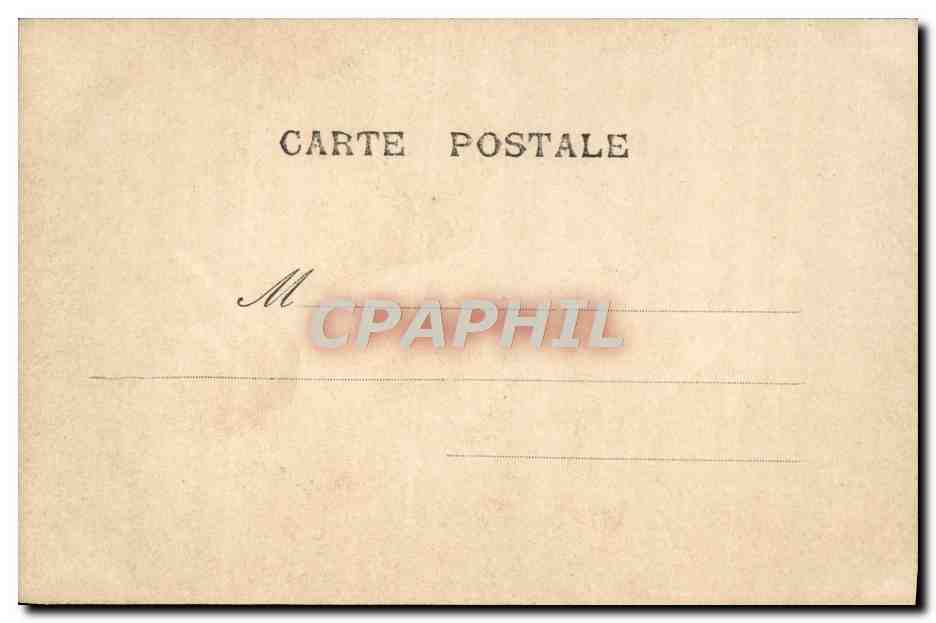 CPA Fantaisie Enfants — Verso
